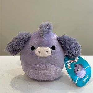 NWT 5” Deacon the Purple Donkey Squishmallow